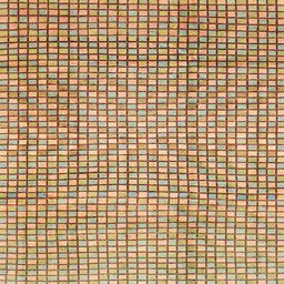 Square Abstract Red Modern Rug, abs3233