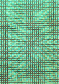 Abstract Turquoise Modern Rug, abs3233turq