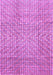 Machine Washable Abstract Purple Modern Area Rugs, wshabs3233pur