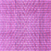 Square Machine Washable Abstract Purple Modern Area Rugs, wshabs3233pur