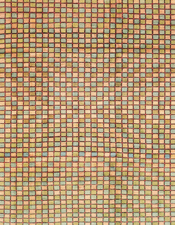 Abstract Red Modern Rug, abs3233