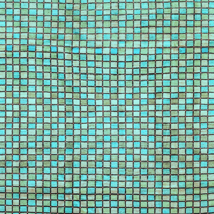 Abstract Light Blue Modern Rug, abs3233lblu
