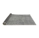 Sideview of Abstract Gray Modern Rug, abs3233gry