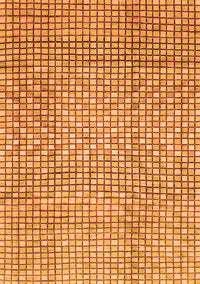 Abstract Orange Modern Rug, abs3233org