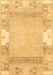 Machine Washable Abstract Brown Modern Rug, wshabs3234brn