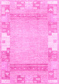 Abstract Pink Modern Rug, abs3234pnk