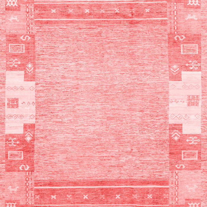 Abstract Red Modern Area Rugs