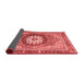 Abstract Red Modern Area Rugs