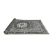 Sideview of Abstract Gray Modern Rug, abs3235gry