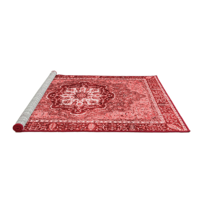 Modern Red Washable Rugs