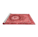 Modern Red Washable Rugs