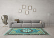 Machine Washable Abstract Light Blue Modern Rug in a Living Room, wshabs3235lblu