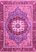 Machine Washable Abstract Pink Modern Rug, wshabs3235pnk