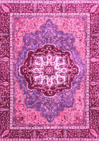 Abstract Pink Modern Rug, abs3235pnk