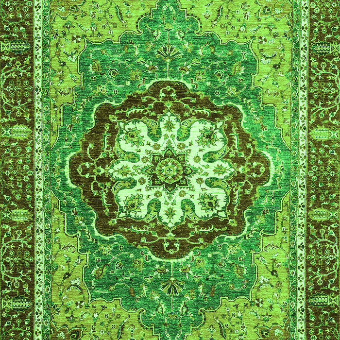 Abstract Green Modern Rug, abs3235grn