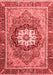 Abstract Red Modern Area Rugs