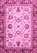 Machine Washable Oriental Pink Traditional Rug, wshabs3236pnk