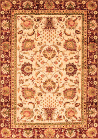 Oriental Orange Traditional Rug, abs3236org