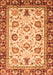 Oriental Orange Traditional Rug, abs3236org