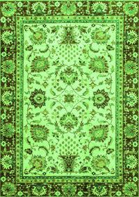 Oriental Green Traditional Rug, abs3236grn