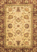 Machine Washable Oriental Brown Traditional Rug, wshabs3236brn