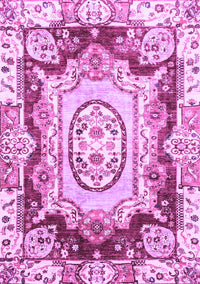 Abstract Purple Modern Rug, abs3237pur