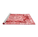 Modern Red Washable Rugs