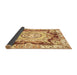 Sideview of Abstract Brown Modern Rug, abs3237brn