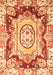 Abstract Orange Modern Rug, abs3237org