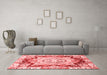 Modern Red Washable Rugs