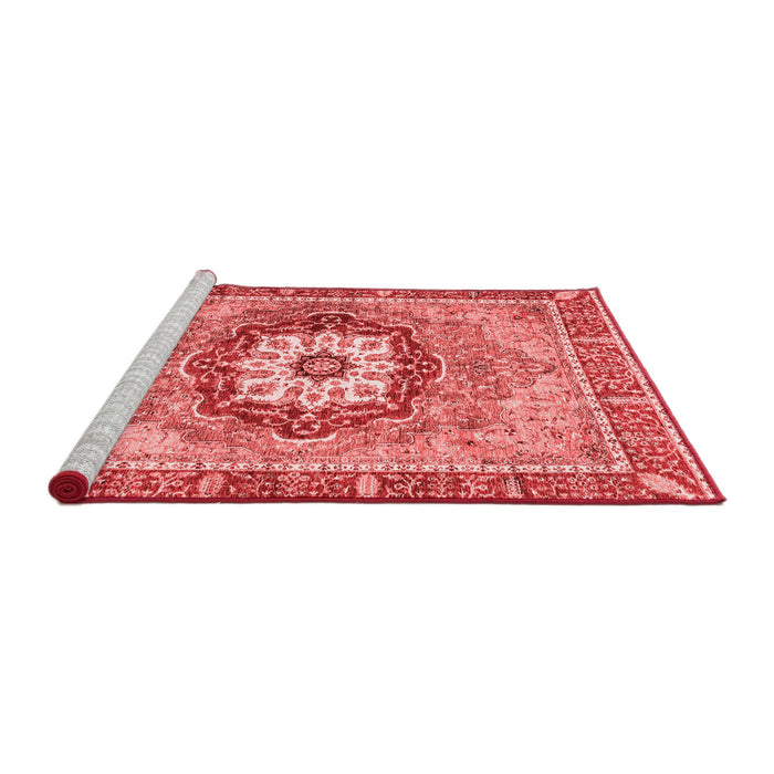 Modern Red Washable Rugs