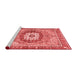 Modern Red Washable Rugs