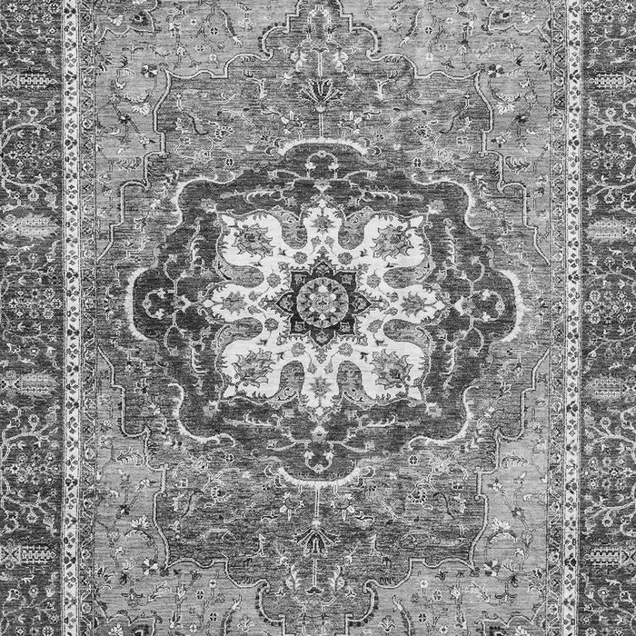 Machine Washable Abstract Gray Modern Rug, wshabs3238gry