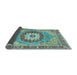 Sideview of Abstract Light Blue Modern Rug, abs3238lblu