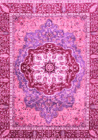 Abstract Pink Modern Rug, abs3238pnk