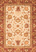 Abstract Orange Modern Rug, abs3239org