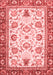 Abstract Red Modern Area Rugs