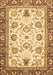 Machine Washable Abstract Brown Modern Rug, wshabs3239brn