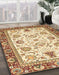 Machine Washable Abstract Red Rug in a Family Room, wshabs3239