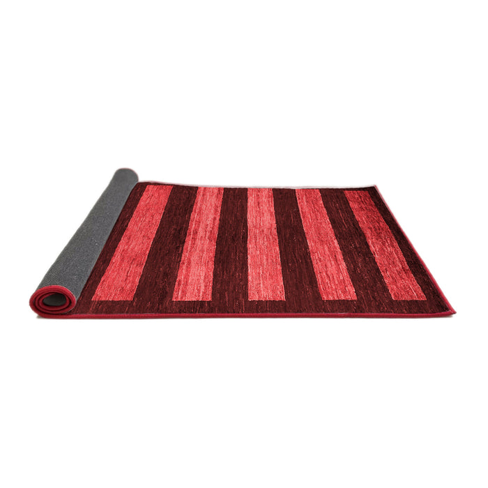 Abstract Red Modern Area Rugs