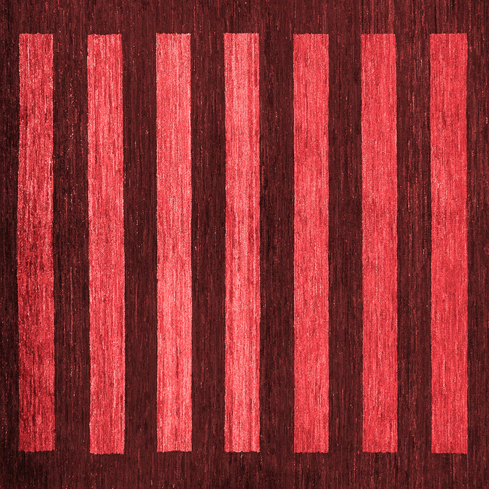 Abstract Red Modern Rug, abs323red