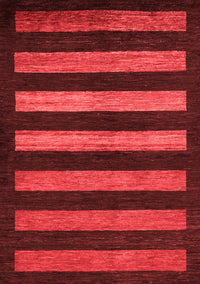 Abstract Red Modern Rug, abs323red