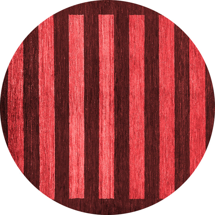 Machine Washable Abstract Red Modern Rug, wshabs323red