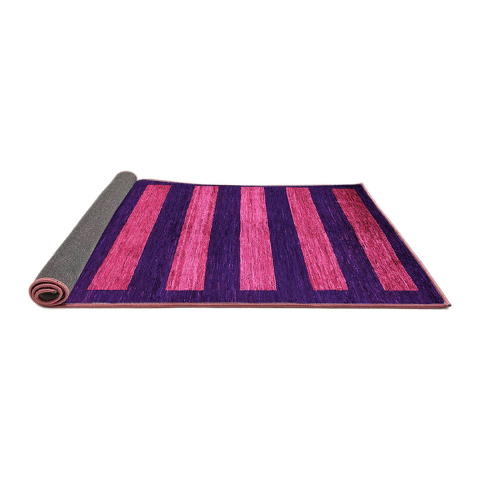 Sideview of Abstract Pink Modern Rug, abs323pnk