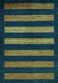 Abstract Turquoise Modern Rug, abs323turq