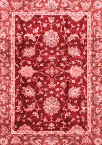 Abstract Red Modern Rug, abs3240red