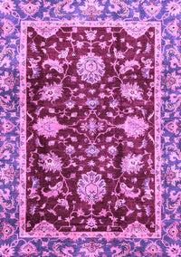 Abstract Purple Modern Rug, abs3240pur