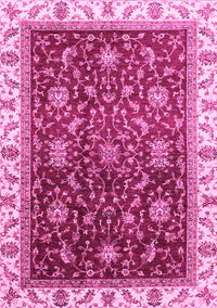 Abstract Pink Modern Rug, abs3241pnk