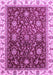 Machine Washable Abstract Purple Modern Area Rugs, wshabs3241pur