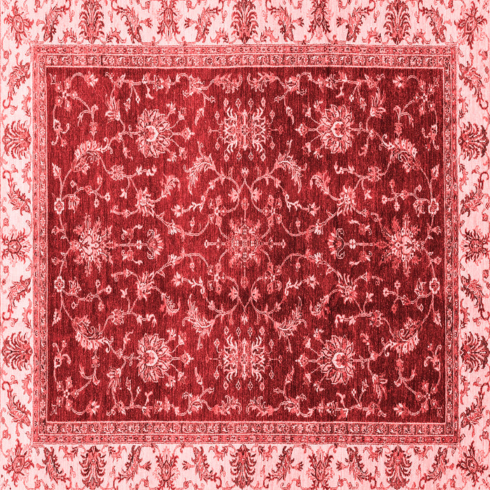Abstract Red Modern Rug, abs3241red